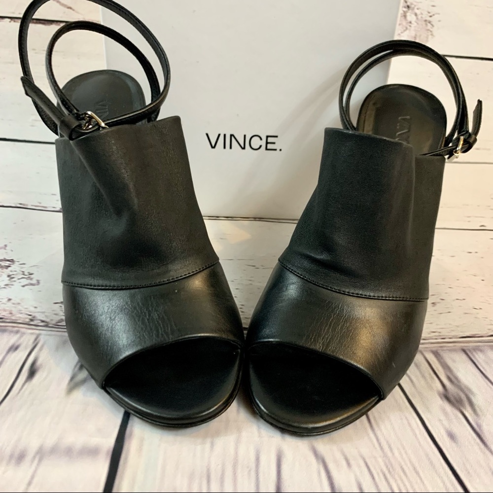 Vince Grace Open Toe Ankle Strap Sandal 8 - Picture 7 of 15